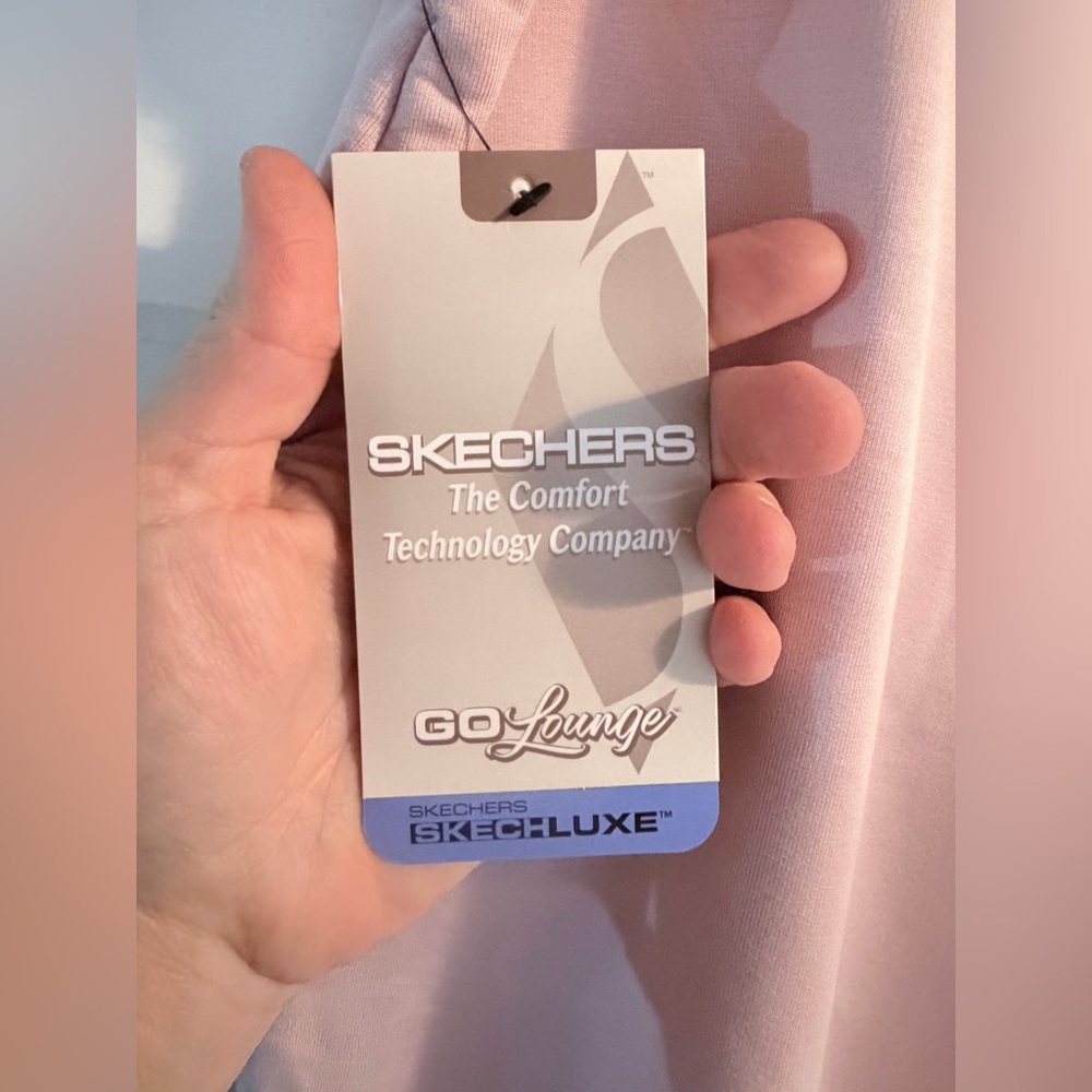 Skechers Pink Go Lounge Relaxed Pants - Picture 3 of 5